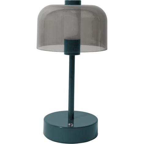 Lampe à Poser Tactile Rechargeable "LED" 24cm Vert (1/5)