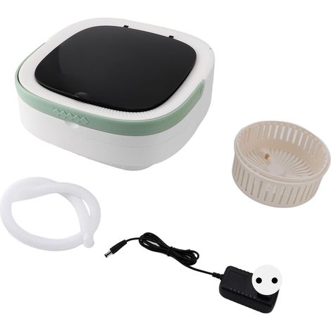 Eosnow Machine à laver portable 12 L, mini laveuse pliable multifonction et essoreuse pour sous-vêtements chaussettes vêtements de bébé 100-240 V prise UE (1/5)