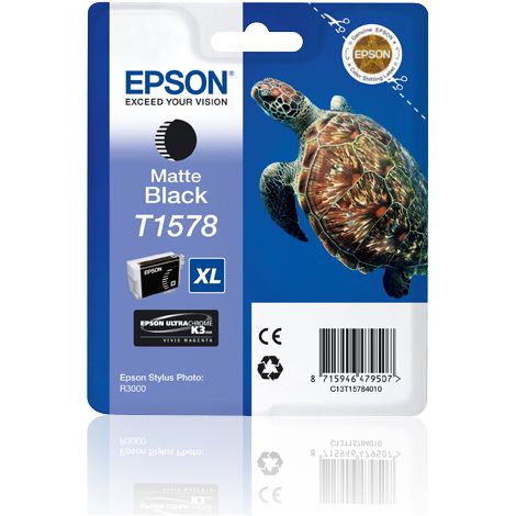 Turtle Cartucho T1578 negro mate