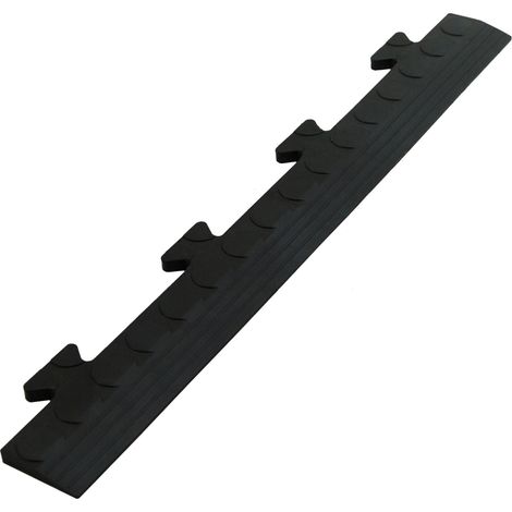 scivolo per piastrella da esterno in pvc maschio, 480x70x8 mm. (1/4)