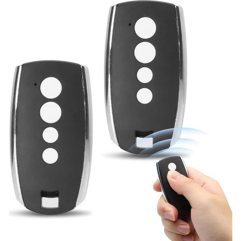 Telecommande Portail Compatible avec King Gates STYLO2K STYLO4K Stylo, Transmetteur Radio 433Mhz, 4 Canaux Bip De Porte De Garage, Codes Roulants (Lot de 2) (1/5)