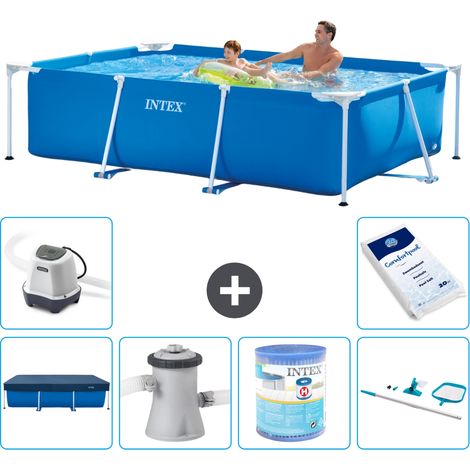 Intex Piscina con struttura Rettangolare - 260x160x65 cm - 7-pezzi  S40090 (1/5)