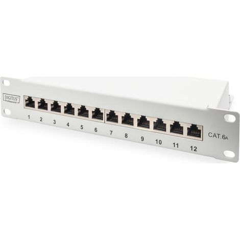 Digitus DN-91612S-EA-G panel de parcheo 1U (1/4)