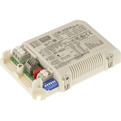 Mean Well LCM-40KN Driver per LED Corrente costante 42 W 350 - 1050 mA 2 - 100 V/DC dimmerabile 1 pz.