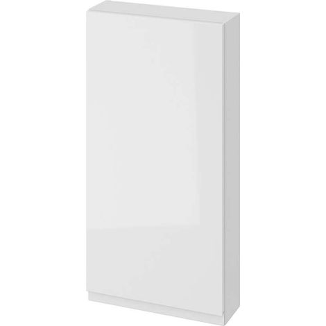 Cersanit Moduo - Schrank 80x40x14 cm, 1 Tür, Scharniere links/rechts, weiß K116-018