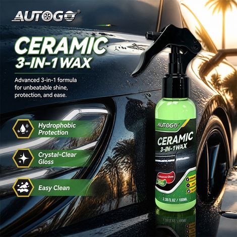 Car coating agent, body cleaning, dustproofing, polishing, brightening agent, long-lasting car paint care -- Ceramic car body coating 100ml -- BIEMMEDUE (1/4)