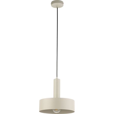 Suspension classique gris-beige Ø27 VITRUM E27 15W Sigma (1/3)