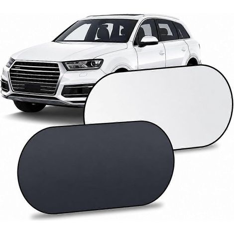 Pare‑soleil lunette arrière voiture ventouses anti‑chute, protection solaire‑chaleur, intimité‑camping 1 pièce (1/5)