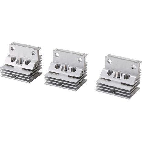 Für Creality K1/MAX Radiator für 3D-Drucker Zubehör Kühlkörper 3 Stück (3 Stück)