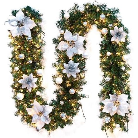 Weihnachtsbaum-Lichterkette – 2,7 m – LED – PVC – Weihnachtsdekoration (1/4)