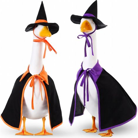 Decoración de césped de Halloween para gansos violeta (1/5)