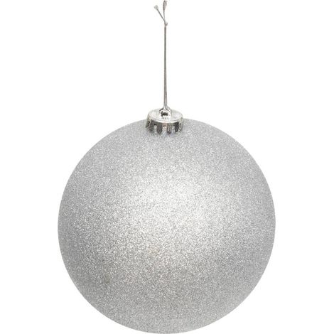 Bdn maxi 150mm argento paillett - Feeric lights & christmas