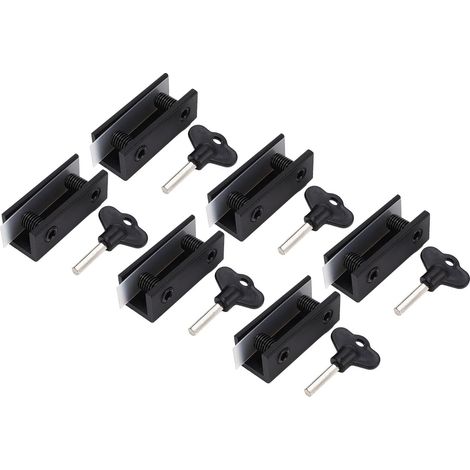 Serrure pour porte coulissante Garosa en alliage d'aluminium (1/5)