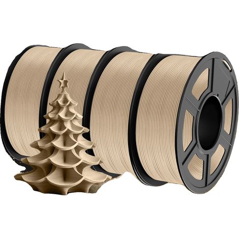 3D-Filament, Holztextur, Verbesserte Druckqualität, 4MW (1/2)