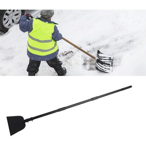 Pelle plate, pelle à neige, pelle à glace, coupe-neige et coupe-glace pour trottoirs de 137 cm, outils de dégivrage routier, grattoir de jardin, outil de désherbage pour bordures de pelouse, outil de (1/5)