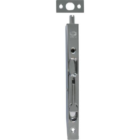 AMIG PASADOR 401 EMBUTIR PUERTA MADERA 150 CROMO MATE (1/3)
