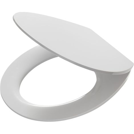 Tiger Blade Abattant WC - avec couvercle - Blanc (1/5)