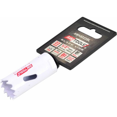 Seghetto a tazza awtools hss-co 8% 22mm fori di raffreddamento bassa vibrazione