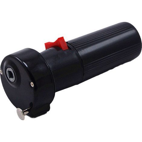 Moteur de barbecue fabriqué en plastique, rôtissoire électrique set broche à griller grill rôti support accessoire tourne-broche professionnel extérieur outil pique-nique accessoires fête plein air (1/5)