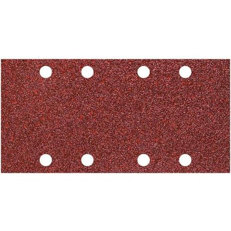 Wolfcraft Haftschleifstreifen 93 x 185 mm 10 Stück für Schwingschleifer (1/2)