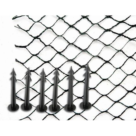 Teichabdecknetz 4x5m 20x20mm Bändchen (1/4)