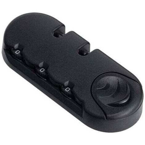1 pièce noir 3 chiffres combinaison cadenas pour voyage bagages valise Code serrure fixe serrure antivol sac accessoires (1/5)