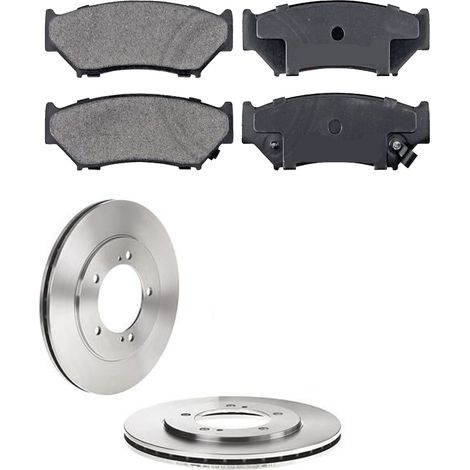 KIT FRENI ANTERIORI compatibile con SUZUKI GRAND VITARA I (FT,HT) - DISCHI + PASTIGLIE OEM: P 79 008 / 17006 , 17164 /SOSTITUZIONE DIRETTA/BASSA POLVERE/SILENZIOSO