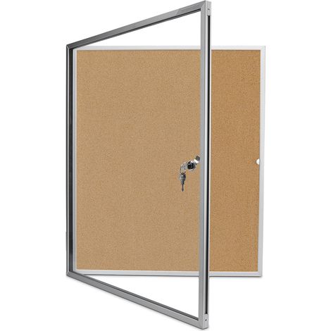 magnetoplan, Vitrine d'affichage SP, liège, capacité 12 x