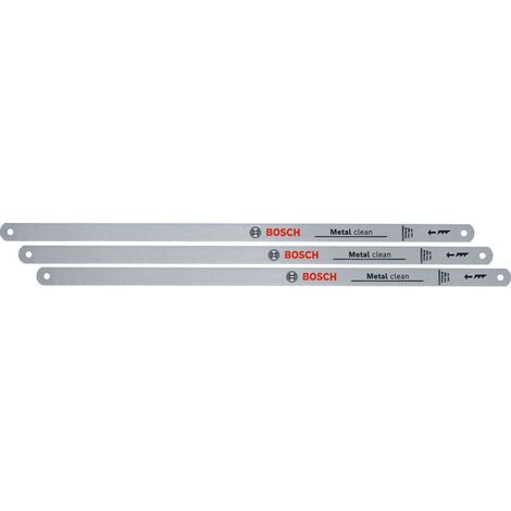 Bosch Hand Tools Hacksaw Blades 300 mm 32 TPI 3-Piece 1600A032UN