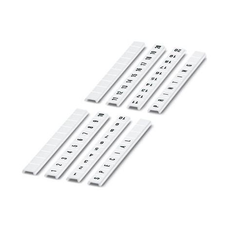 PHOENIX 0808749:0001 TERMINAL BLOCK MARKERS 10PIÈCE(S) ACCESSOIRE DE BORNIER