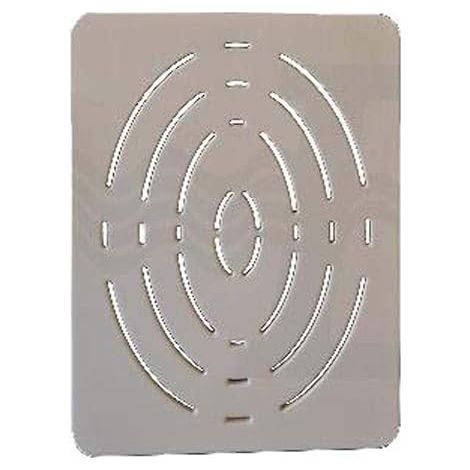 Dianhydro PEDANA per Piatti Doccia Senza Bordo 79 x 99 per Piatto 80x100 Bianco Avana