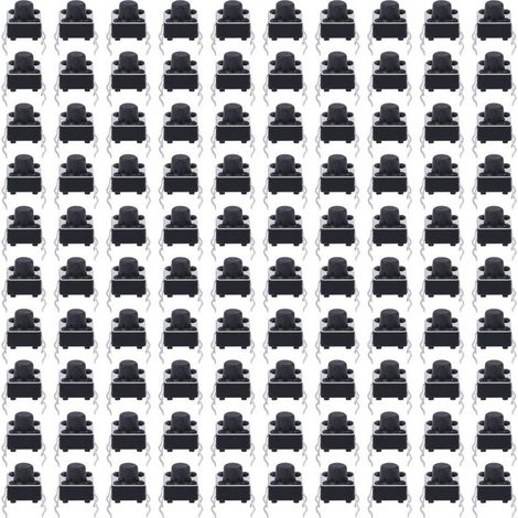 100 pieces switch to button-push button Tactile momentary Mini accessory Micro Tact 6x6mm (1/5)