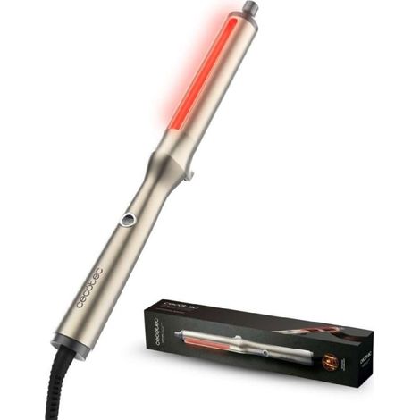 Cecotec Rizador de pelo Surfcare Plasma iWaves Sensor  Barril 40 mm
