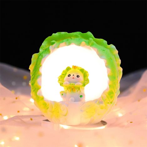 Filiyano – lampe étoile – Veilleuse Cabbage Dog pour chambre, bureau, table de chevet, lampe étoile, anniversaire (1/4)