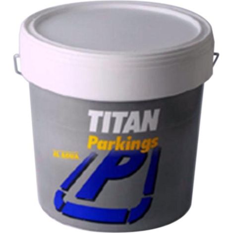 Pintura Suelo Parking 4 Lt Rojo Acrilico Titan
