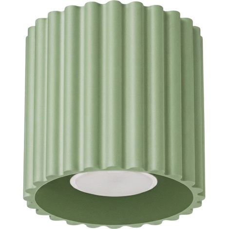 SOLLUX SL.2408 Plafón AURA 1 salvia GU10 - ref: SL.2408 (1/2)