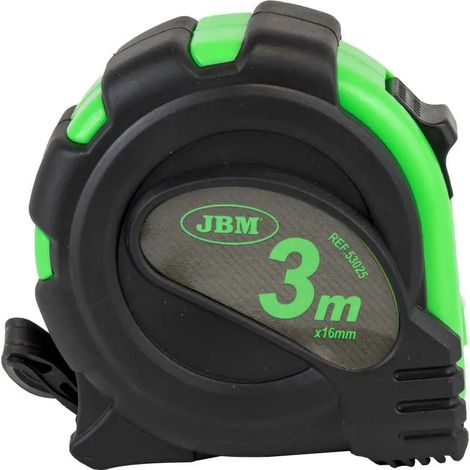 metro a nastro jbm 3m x 16mm blocco automatico robusto