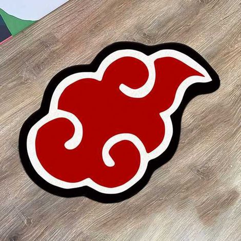 1 color: see photo. Material: polyester doormat with lucky cloud pattern, non-slip, suitable for kitchen, bedroom and living room. (1/5)