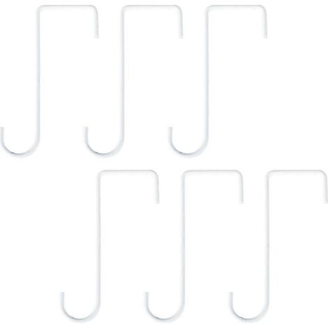 Supports pour pots de fleurs de clôture, supports artisanaux en fer, décoration de jardin, lot de 6 (1/5)