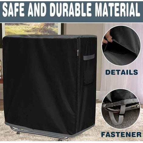 Housse de rangement pour lit pliant réglable étanche anti-poussière housse de protection multifonctions intérieur extérieur housse de matelas pour lit pliant 99 38 114 cm, (1/3)