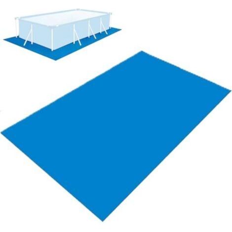 Tapis de Sol de Piscine, Tapis de Piscine Hors Sol 500x300CM, Tapis de Sol de Piscine Imperméable Rectangulaire Pliable, Protecteur de Sol de Piscine pour Piscine Gonflable (1/5)