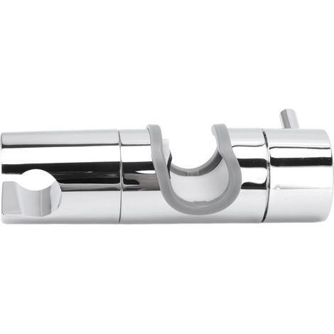 Verstellbarer Klemm-Duschkopfhalter, verchromtes ABS, Durchmesser 19–22 mm, verstellbarer Befestigungsring für Handbrause (1/5)