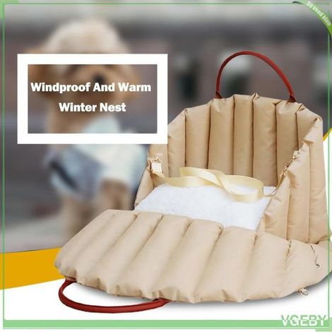 Siège auto pour animaux - FAFEICY - Taille L - Portable - Tissu Oxford haute densité - Antidérapant (1/5)