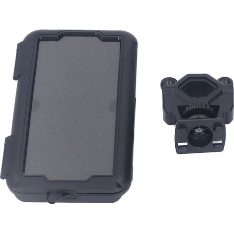 Support Téléphone Moto étanche Rotatif 360° Flexible Fixation Guidon Vélo Scooter Rétroviseur (1/5)