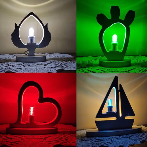Mini telai per luminarie salentine per arredamento - varie sagome disponibili