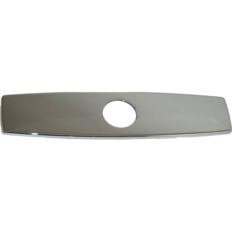 Verschlussplatte 26cm verchromt