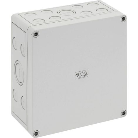Coffret d'installation Spelsberg TK PC 1818-9-M 12740701 gris clair 180 x 182 x 90 Polystyrène, Polycarbonate, Polyuréthane, Polyamide 1 pc(s) Y648901 (1/2)
