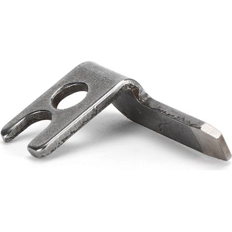 Lame de coupe fixe pour machine à coudre industrielle, pièce de rechange pour couteau de comptoir (1/5)
