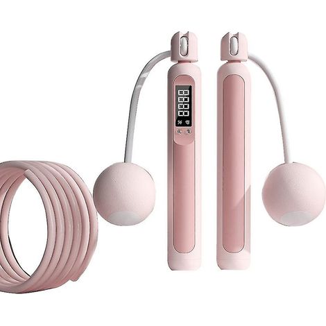 Corde à sauter sans fil, corde à sauter numérique avec compteur, pour le fitness, le CrossFit et l'entraînement. (1/5)