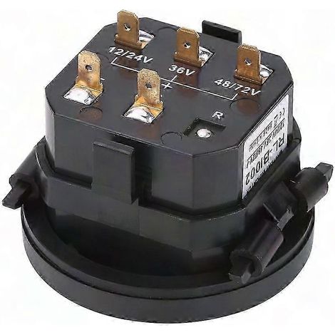 Testeur de batterie LED numérique 12V 24V 36V 48V 72V pour chariot de golf, jauge de niveau avec affichage digital, compatible multiples tensions (1/5)
